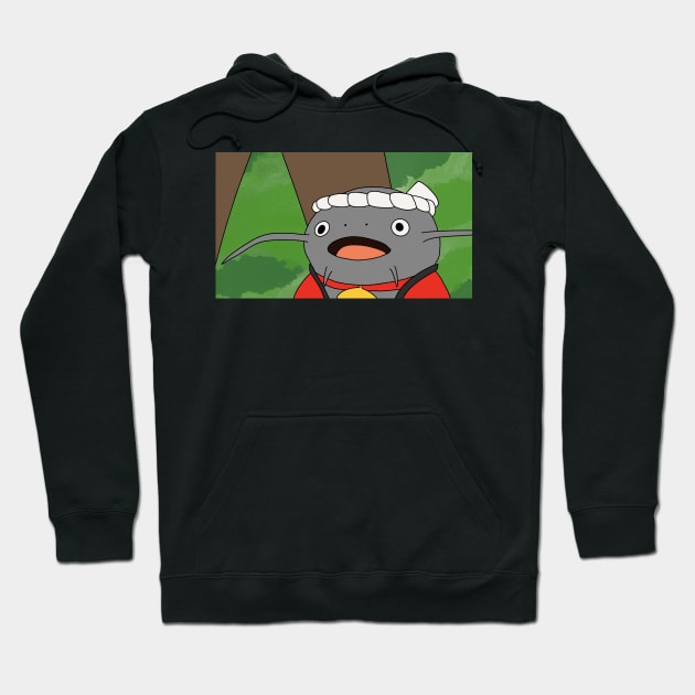 Surprised Namazu FFXIV Hoodie by FrontPaigeTees